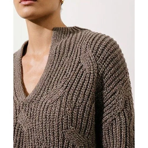 Balloon Sleeve Cable Knit Sweater Fall best