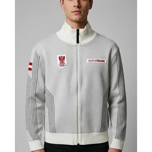 Men's Outdoor Fleece Lined Knitted Jacket
