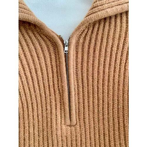 Wool Cable Knit Sweater factory