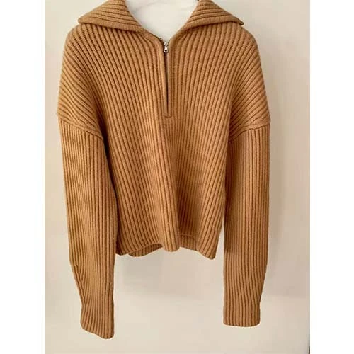 Wool Cable Knit Sweater high quality